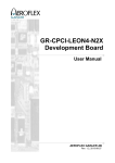 GR-CPCI-LEON4-N2X Development Board User Manual