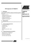 TMEB8704 RFID Application Kit Application Note