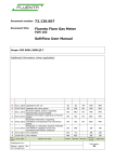 Fluenta Flare Gas Meter SoftFlow User Manual
