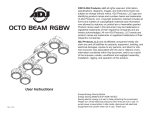 Octo Beam RGBW User Manual