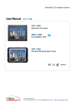 User Manual 12.1" LCD
