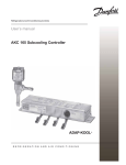 User`s manual AKC 165 Subcooling Controller