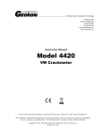 4420 Crackmeter