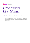 the Little Reader User Manual
