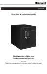 English - Honeywell - Home and Office Safes