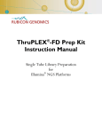 ThruPLEX®-FD Prep Kit Instruction Manual
