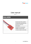 User manual DALI4SW