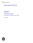 Panel C Industrial Computer Hardware User`s Manual, GFK