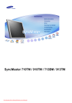 Samsung SyncMaster 913TM User Guide Manual