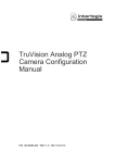 TruVision Analog PTZ Camera Configuration Manual