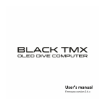 BLACK TMX User Manual - xDEEP Diving Equipment