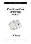 Cardio M Plus Operation Manual