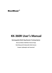KoolKani® KK-360R User`s Manual Rechargeable Multi