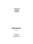 3100/3150-CBM User Manual