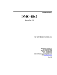 DMC-18x2 User Manual - Galil Motion Control
