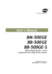 JAI BM(B)-500 GE Manual