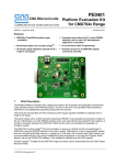 PE0401 User Manual - CML Microcircuits