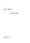 User`s Manual StickLIN-78K0