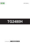 TG2480H - Support Technique AURES
