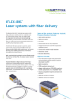 iFLEX-iRISTM Laser systems with fiber delivery