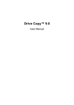 Drive Copy 9.0 Help -