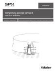 temporary access catwalk - SPX Cooling Technologies