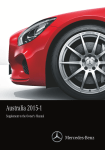 Owner`s Manual - Supplement - Mercedes-Benz