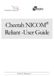 Cheetah NICOM User Manual