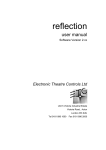 Installing your REFLECTION console