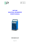 Ebac NEPTUNE Dehumidifier User Manual | Pure n Natural