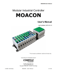 Moacon manual - Comfile Technology