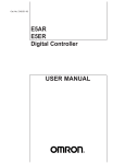 USER MANUAL E5AR E5ER Digital Controller