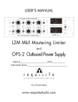 Requisite Audio Engineering L2M MkII Mastering