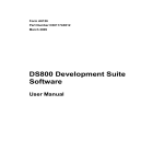 DS800 Development Suite Software
