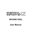 VB104W User Manual