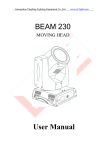 BEAM 230 User Manual