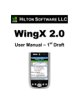 WingX 2.0 User Manual - Hilton Software LLC