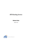 RTI Routing Service