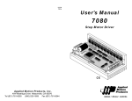User`s Manual - Applied Motion