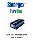 Pure Sine Wave Inverter User`s Manual