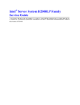 Intel ® Server System H2000LP Family Service Guide