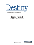 User`s Manual and Warranty Information