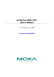 Moxa AWK-3131 User Manual