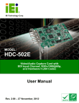 HDC-502E Video Capture Card