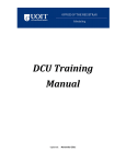 DCU Training Manual