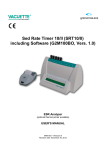 Sed Rate Timer 10/II User Manual Downloads IFU - Greiner Bio-One