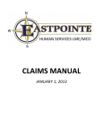 CLAIMS MANUAL
