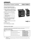 Ramp/Soak Process Controller E5AK-T/E5EK-T
