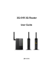 3G-51R 3G Router User Guide