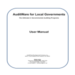 AuditWare for Local Governments